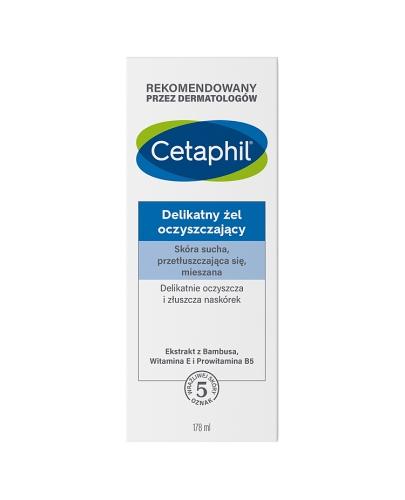 Cetaphil Delikatny żel oczyszczający z peelingiem do twarzy, 178 ml zdjęcie