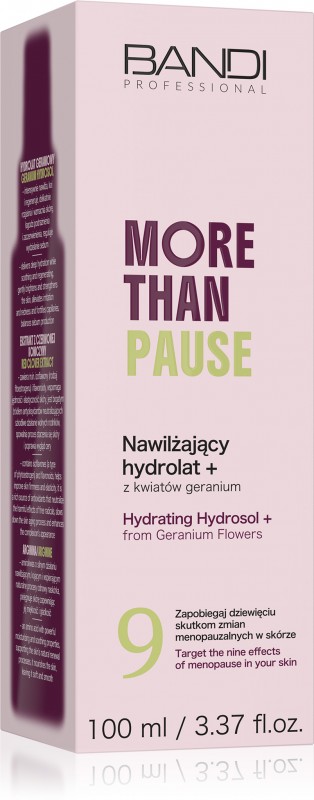 BANDI More Than Pause Nawilżający hydrolat z kwiatów geranium, 100 ml