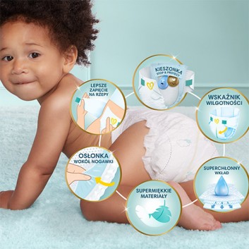Pampers Pieluchy Premium Care rozmiar 6, 38 sztuk pieluszek