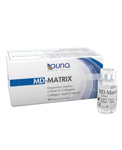 Md-Matrix Wyrób medyczny na bazie kolagenu - 10 fiolek x 2 ml - cena, opinie, właściwości zdjęcie