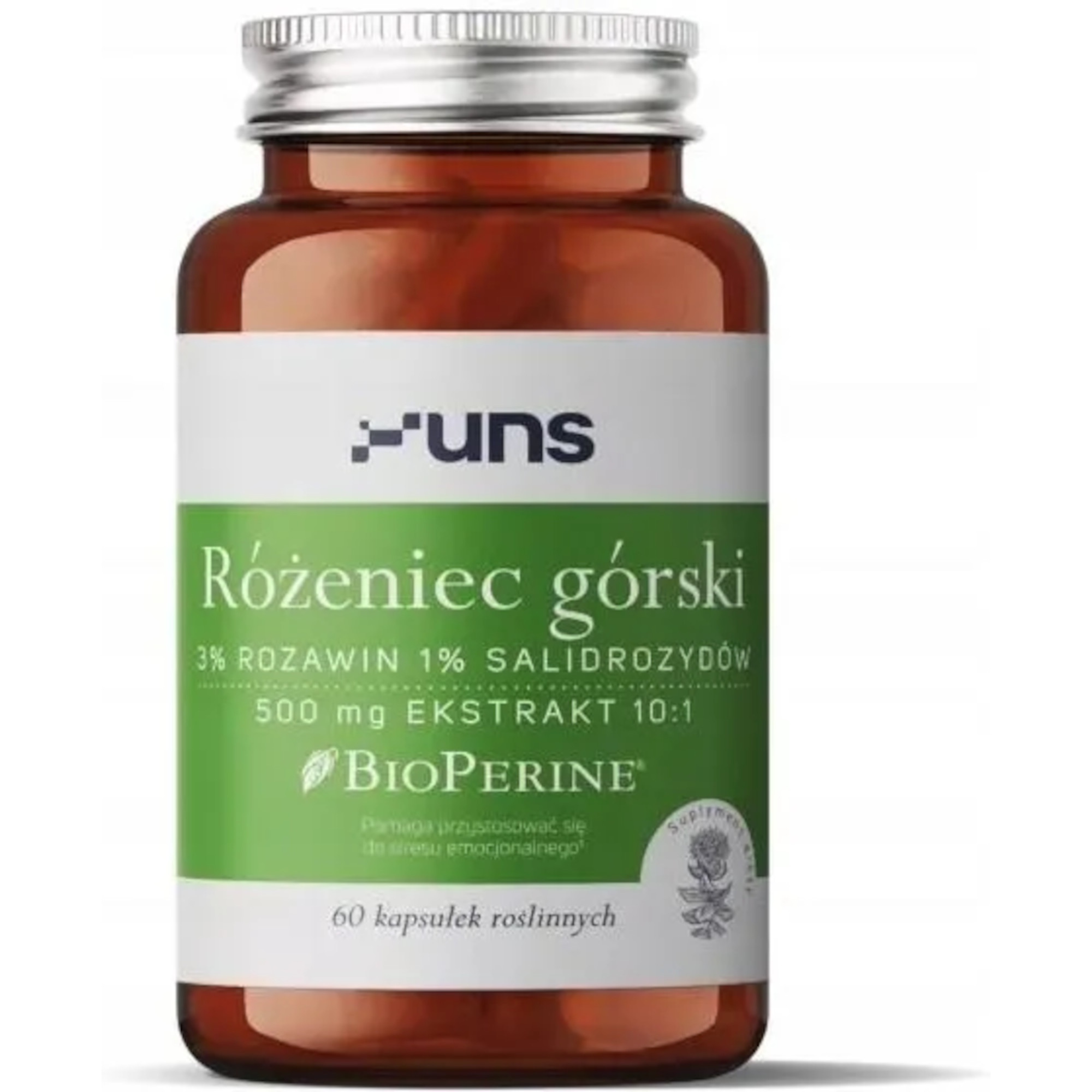 UNS Różeniec Górski + Bioperine, kapsułki, 60 sztuk zdjęcie