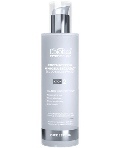 L'Biotica Estetic Clinic Pure Estetic Enzymatyczny Mikrozłuszczający Żel do mycia twarzy, 200 ml zdjęcie
