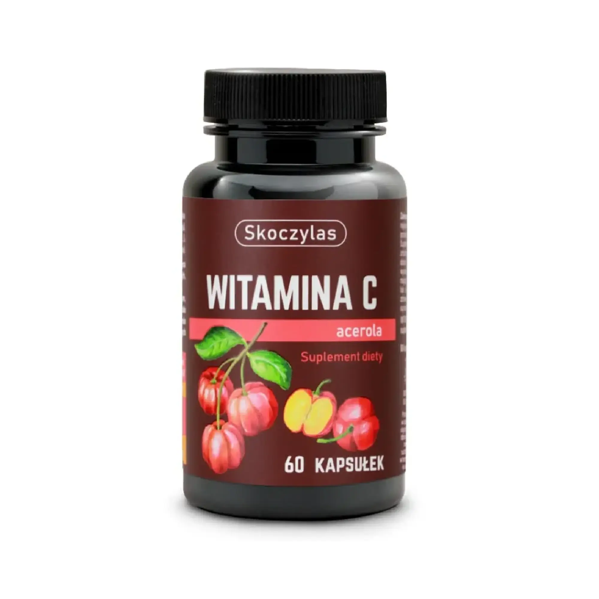 Skoczylas Witamina C Acerola, 60 kapsułek zdjęcie