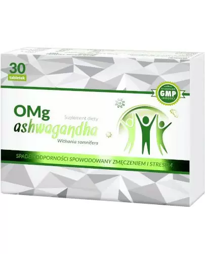 OMg Ashwagandha 30 tabletek zdjęcie