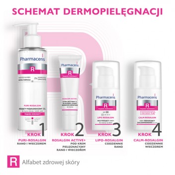 Pharmaceris R LIPO-ROSALGIN, multikojący krem do twarzy na dzień SPF 30, 30 ml