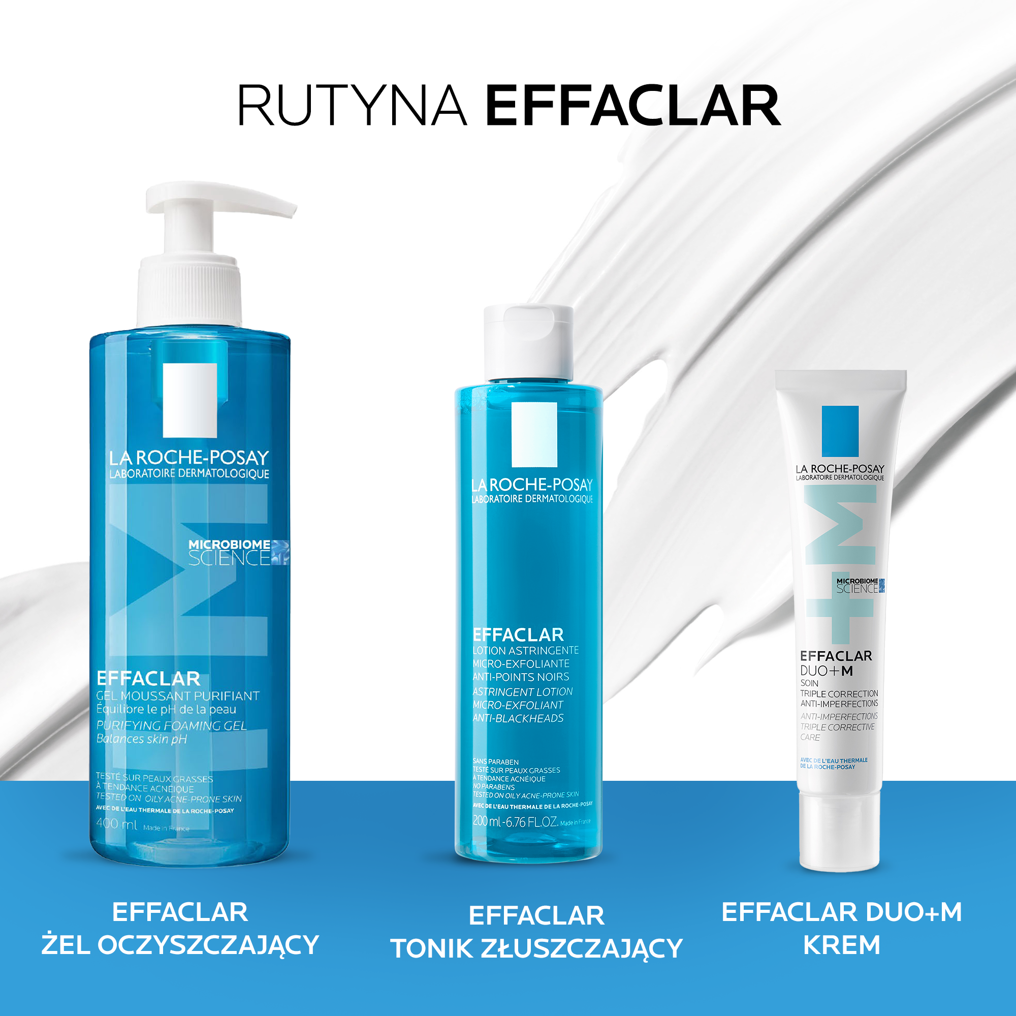 La Roche-Posay Effaclar Duo+M, krem o potrójnym działaniu przeciw niedoskonałościom, 40 ml