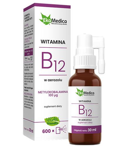 Ekamedica Witamina B12 w aerozolu - 30 ml - cena, opinie, wskazania zdjęcie