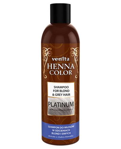 Venita Henna Color szampon do włosów w odcieniach blond i siwych platinum 250 ml zdjęcie