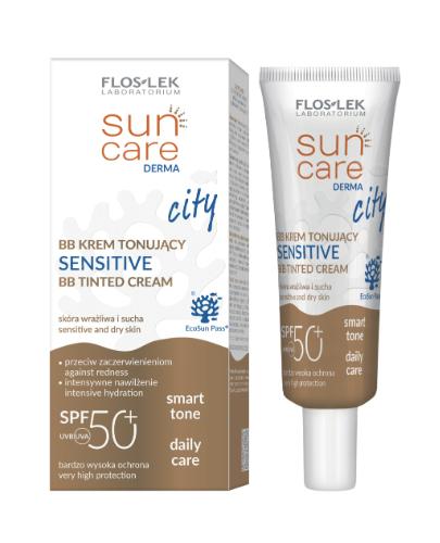 FLOSLEK City BB Krem Tonujący Sensitive SPF 50+, 30 ml zdjęcie