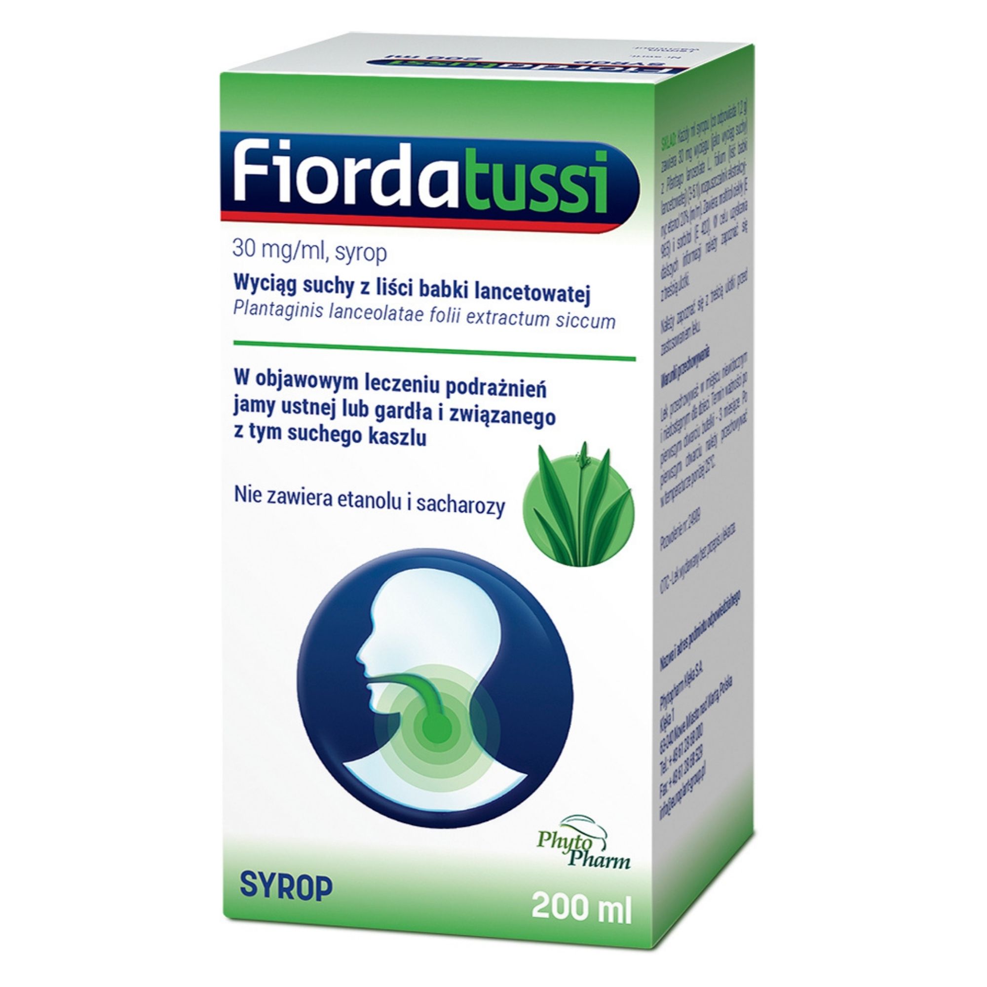 Fiordatussi 30 mg/ml, syrop, 200 ml zdjęcie
