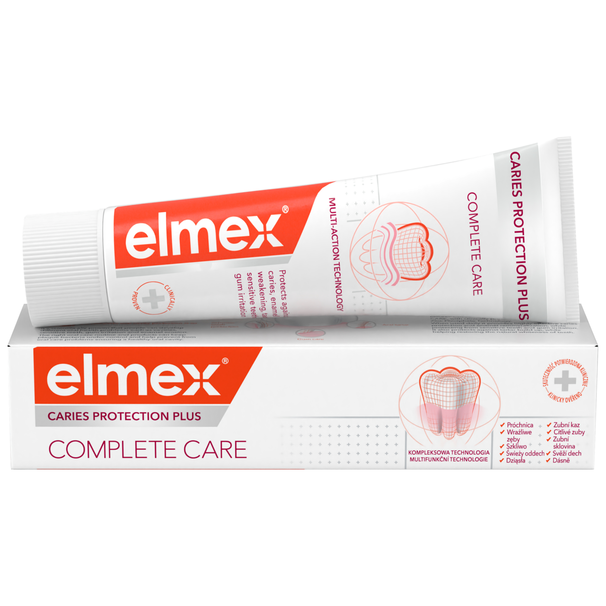 Elmex Caries Protection Plus Complete Care pasta do zębów 75 ml