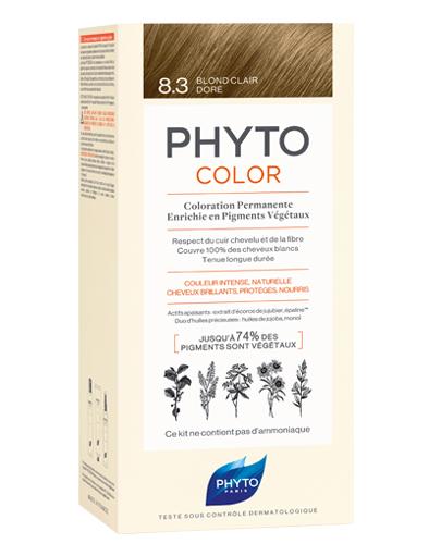 PHYTO COLOR Farba do włosów, 8.3 JASNY ZŁOTY BLOND zdjęcie