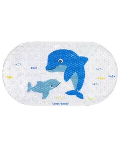 Canpol Babies mata kąpielowa delfin 69 x 38cm 1 sztuka [80/001] zdjęcie