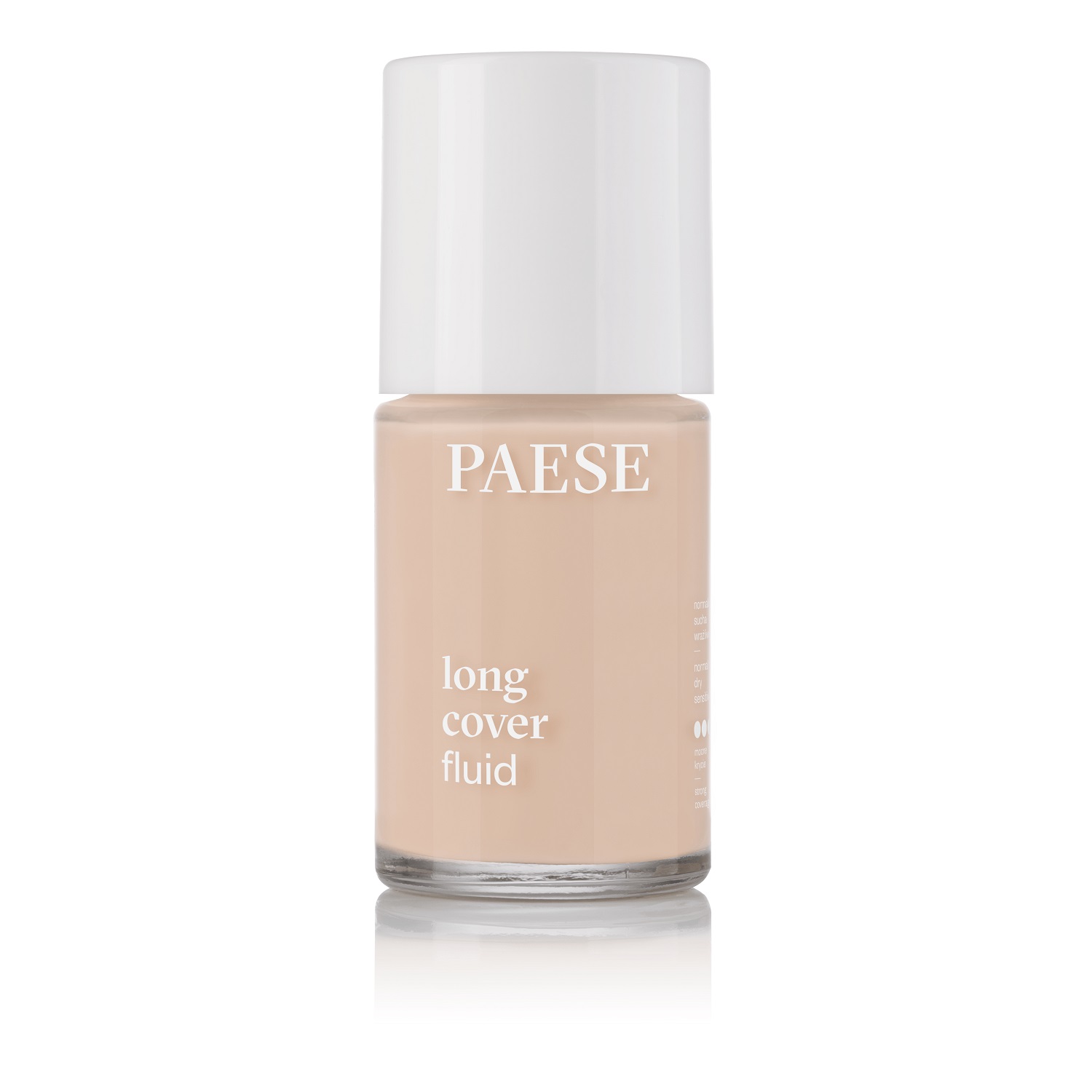 Paese Long cover fluid 0,5 Kość Słoniowa, 30 ml zdjęcie