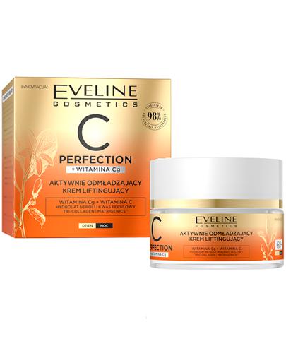 Eveline Cosmetics C Perfection Krem liftingujący aktywnie odmładzający 60+ dzień/noc, 50 ml, cena, opinie, wskazania zdjęcie