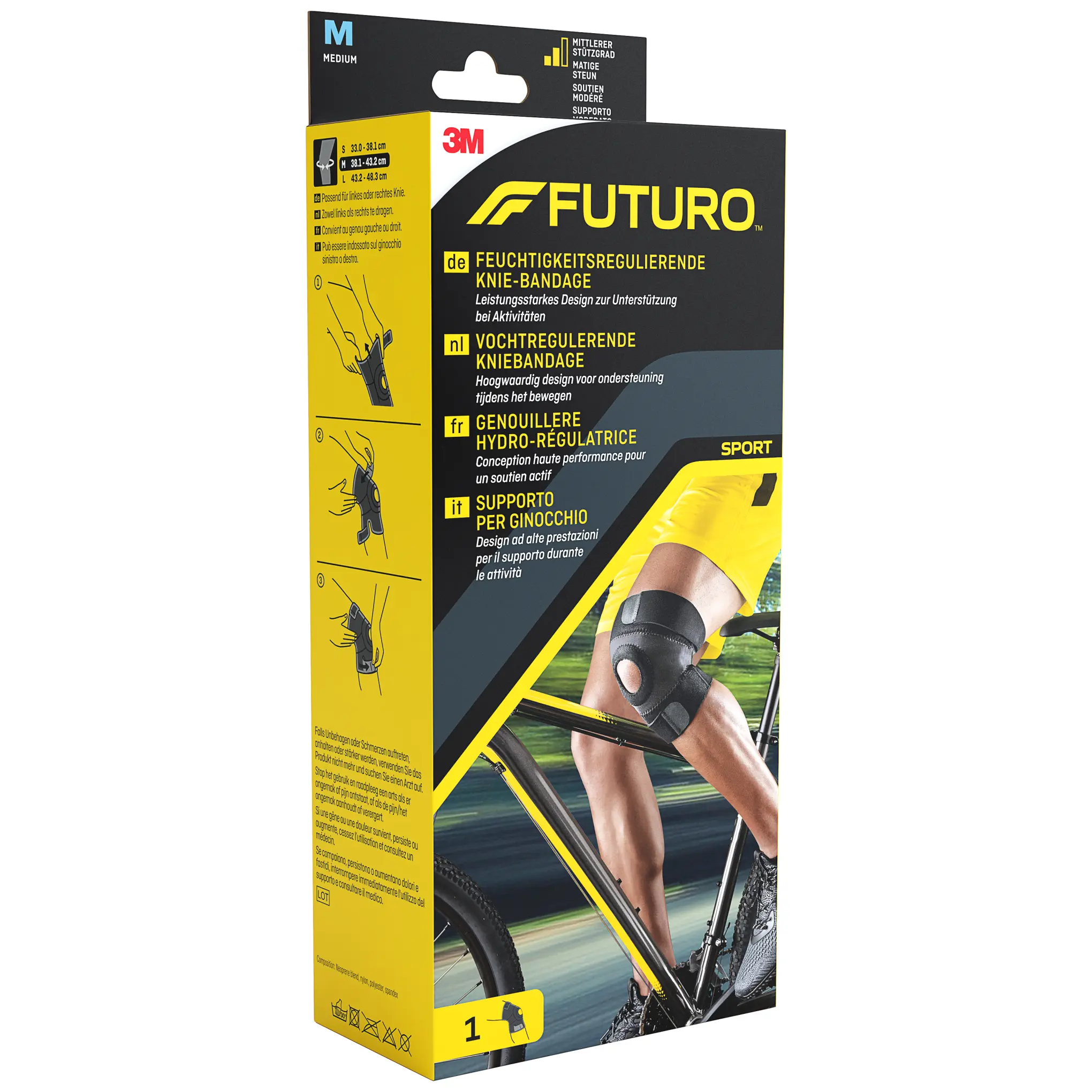 Futuro Sport stabilizator kolana rozmiar M 1 sztuka