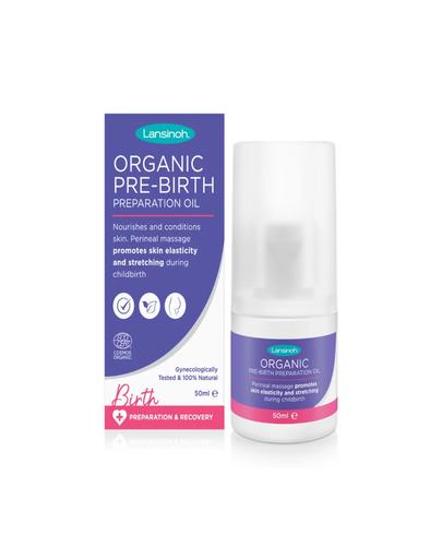 LANSINOH Organiczny przedporodowy olejek do masażu krocza, 50 ml zdjęcie