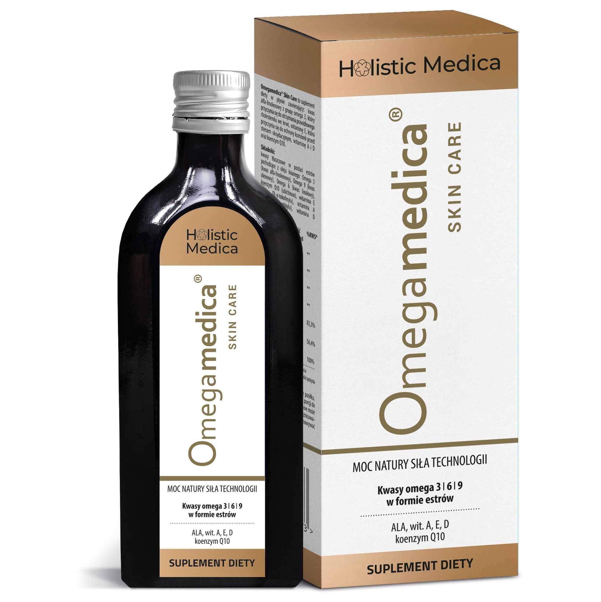 Holistic Medica Omegamedica Skin Care, 250 ml, cena, wskazania, właściwości zdjęcie