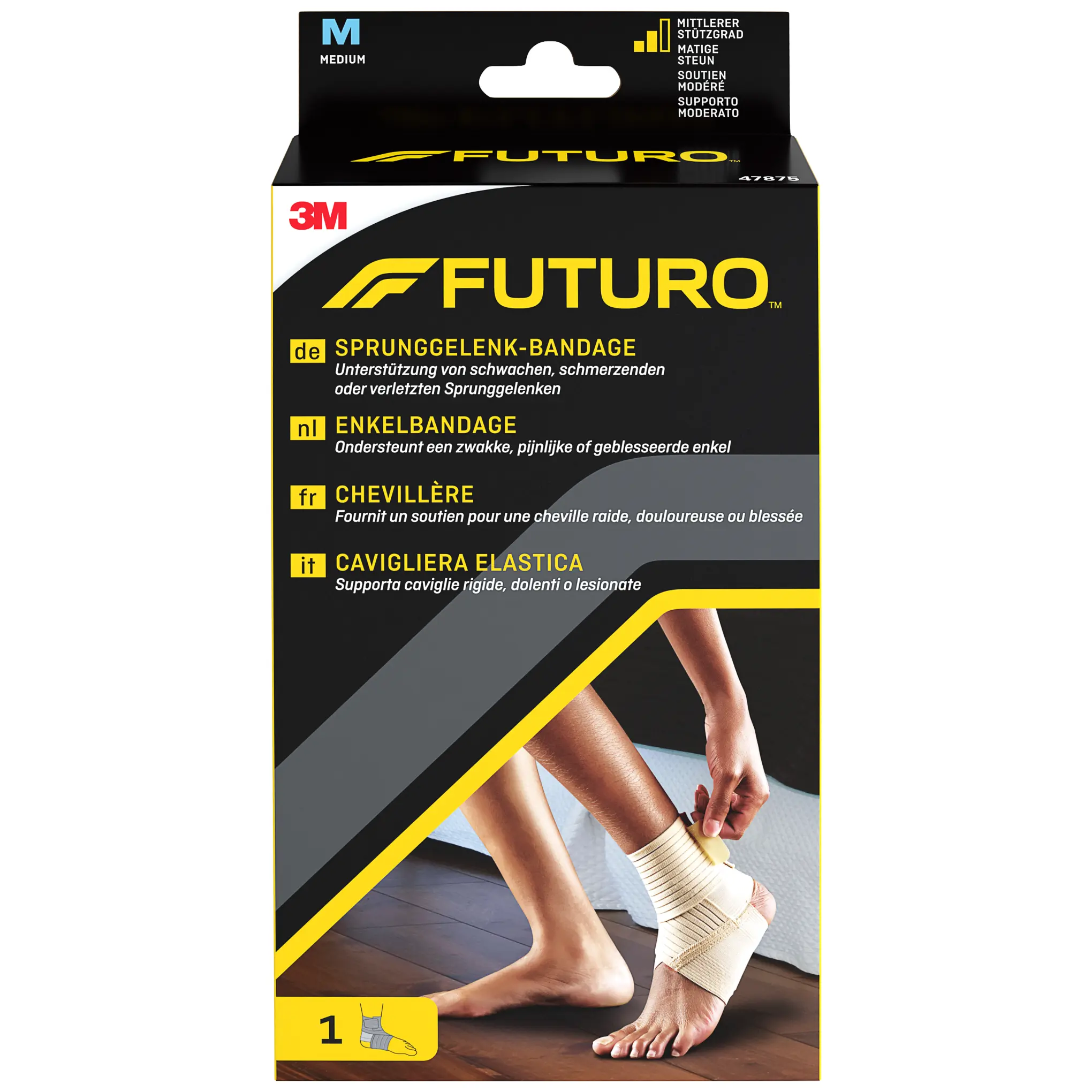 Futuro Opaska stabilizująca staw skokowy rozmiar M 1 sztuka zdjęcie