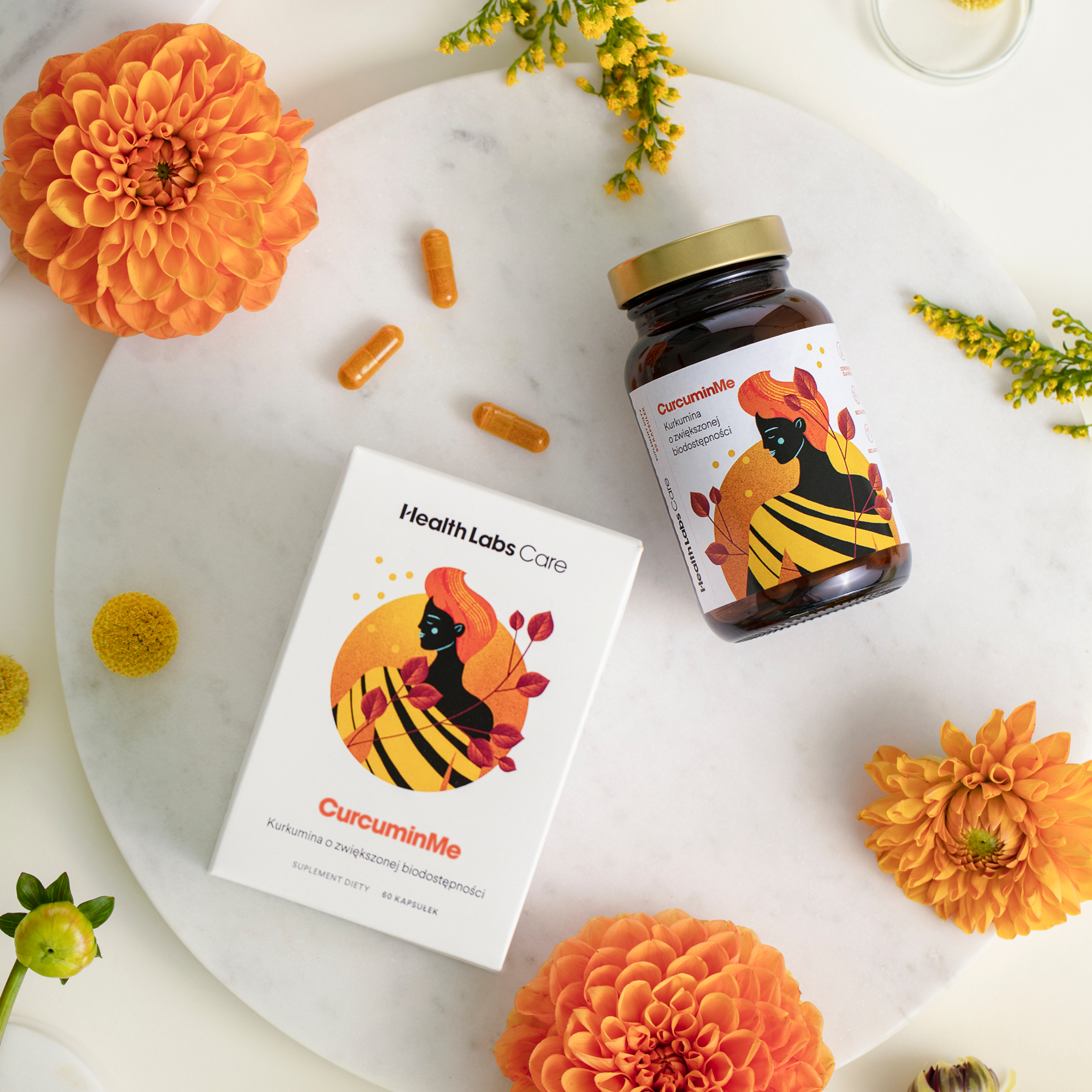 Health Labs Care, CurcuminMe, kapsułki, 60 sztuk