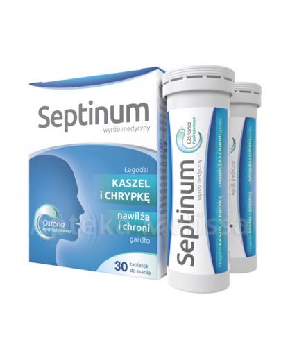 Septinum, tabletki do ssania na kaszel i chrypkę, 30 sztuk zdjęcie