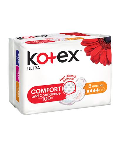 Kotex Normal Ultra Podpaski, 8 szt., cena, opinie, stosowanie zdjęcie