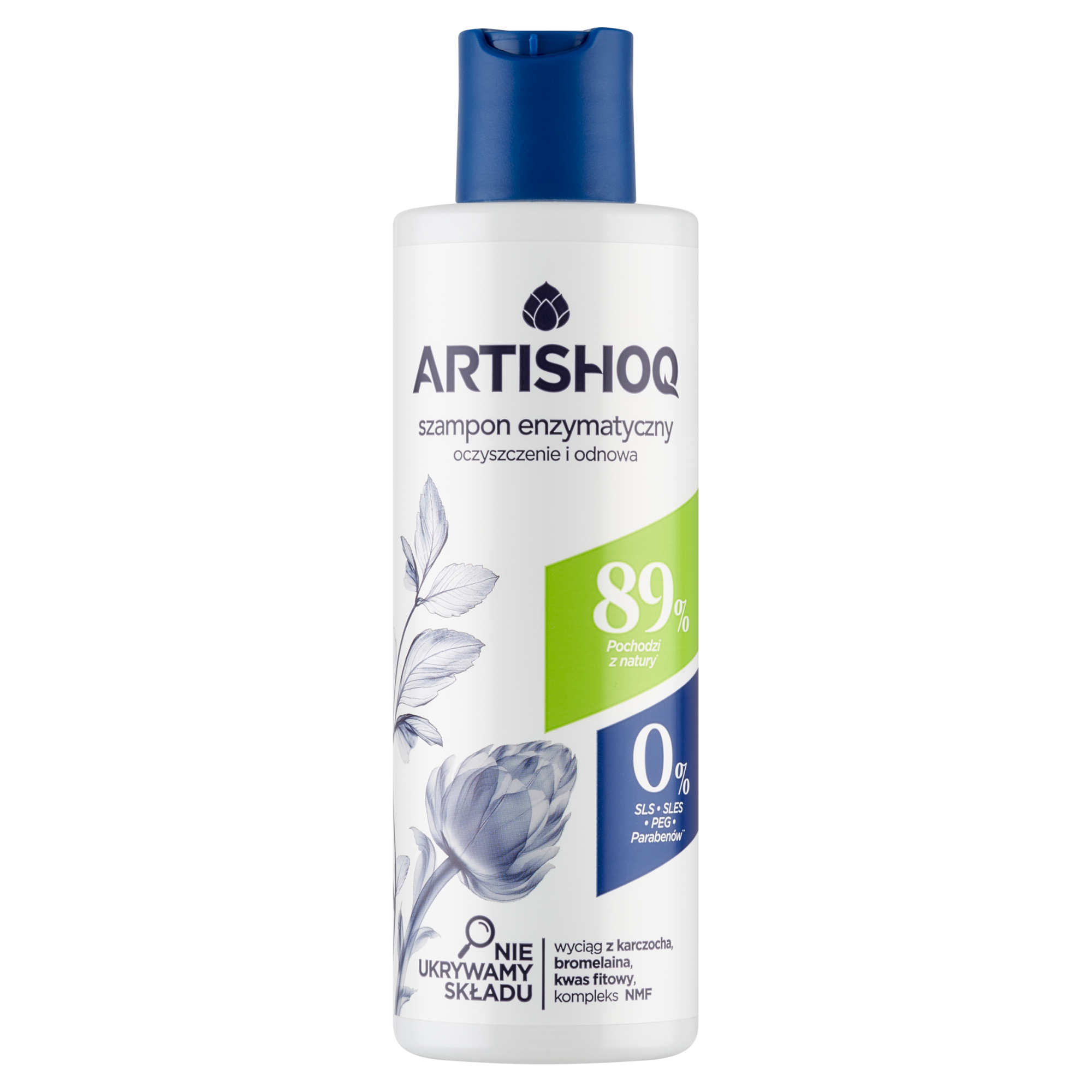 Artishoq, enzymatyczny szampon oczyszczający, 150 ml zdjęcie