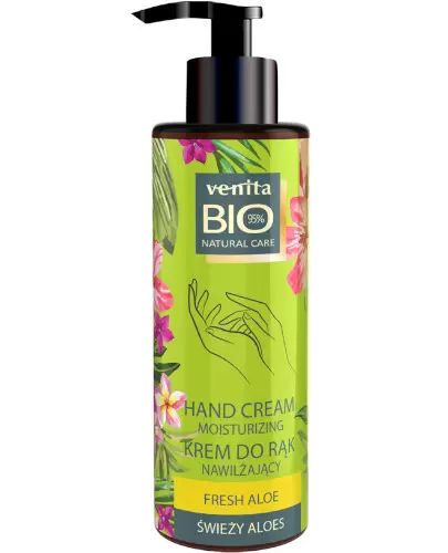 Venita Bio Natural Care krem do rąk nawilżający świeży aloes 100 g zdjęcie
