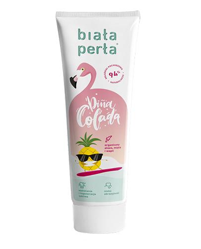 Biała Perła Pina Colada Pasta do zębów o działaniu wybielającym, 100 ml, cena, opinie, wskazania zdjęcie