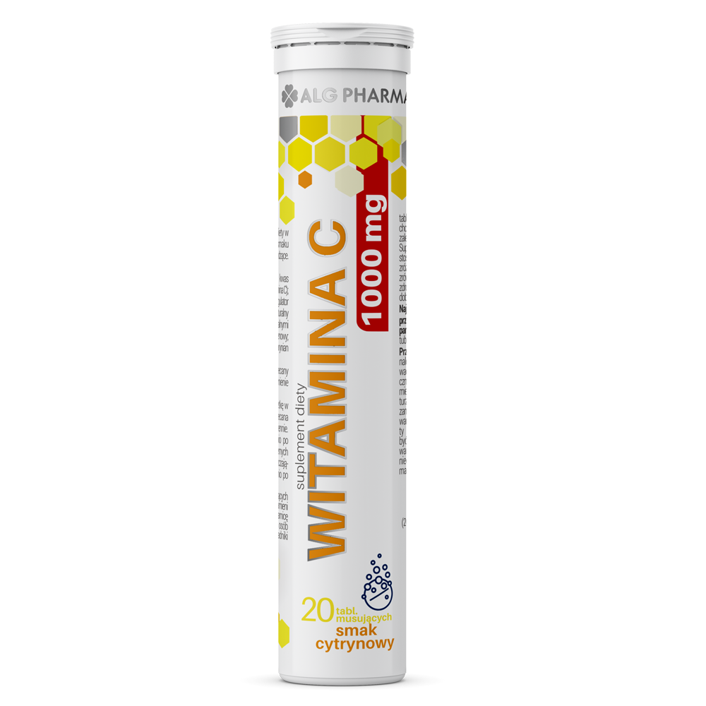 ALG Pharma Witamina C 1000 mg, 20 tabletek musujących zdjęcie