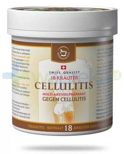 Herbamedicus Cellulitis 4-stopniowy preparat w formie żelu 500 ml zdjęcie