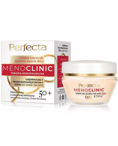 PERFECTA Menoclinic Ujędrniający Przeciwzmarszczkowy Krem do Twarzy na Dzień i Noc 50+, 50 ml zdjęcie