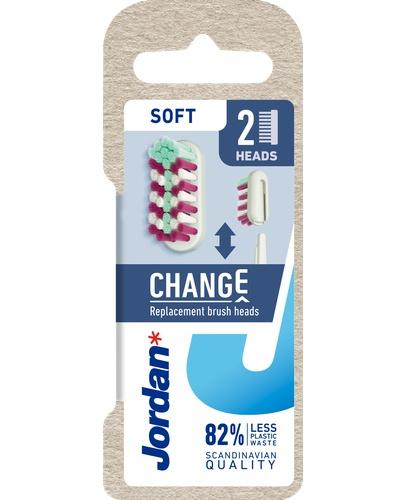 Jordan Change Soft Wymienne końcówki do szczoteczki, 2 sztuki zdjęcie