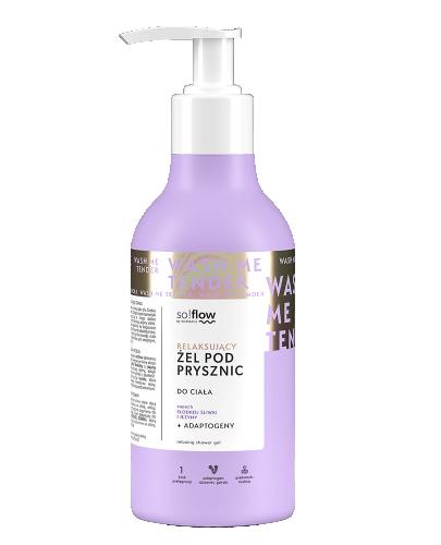 Vis Plantis So!flow Żel pod prysznic do ciała relaksujący o zapachu słodkiej śliwki i jeżyny, 400 ml zdjęcie