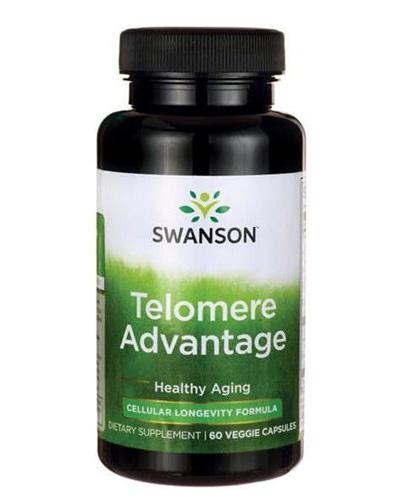 Swanson Telomere Advantage - 60 kaps. - cena, opinie, właściwości  zdjęcie