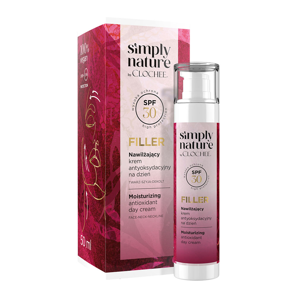 Clochee Simply Nature Filler  SPF 30 krem  na dzień, 50 ml zdjęcie