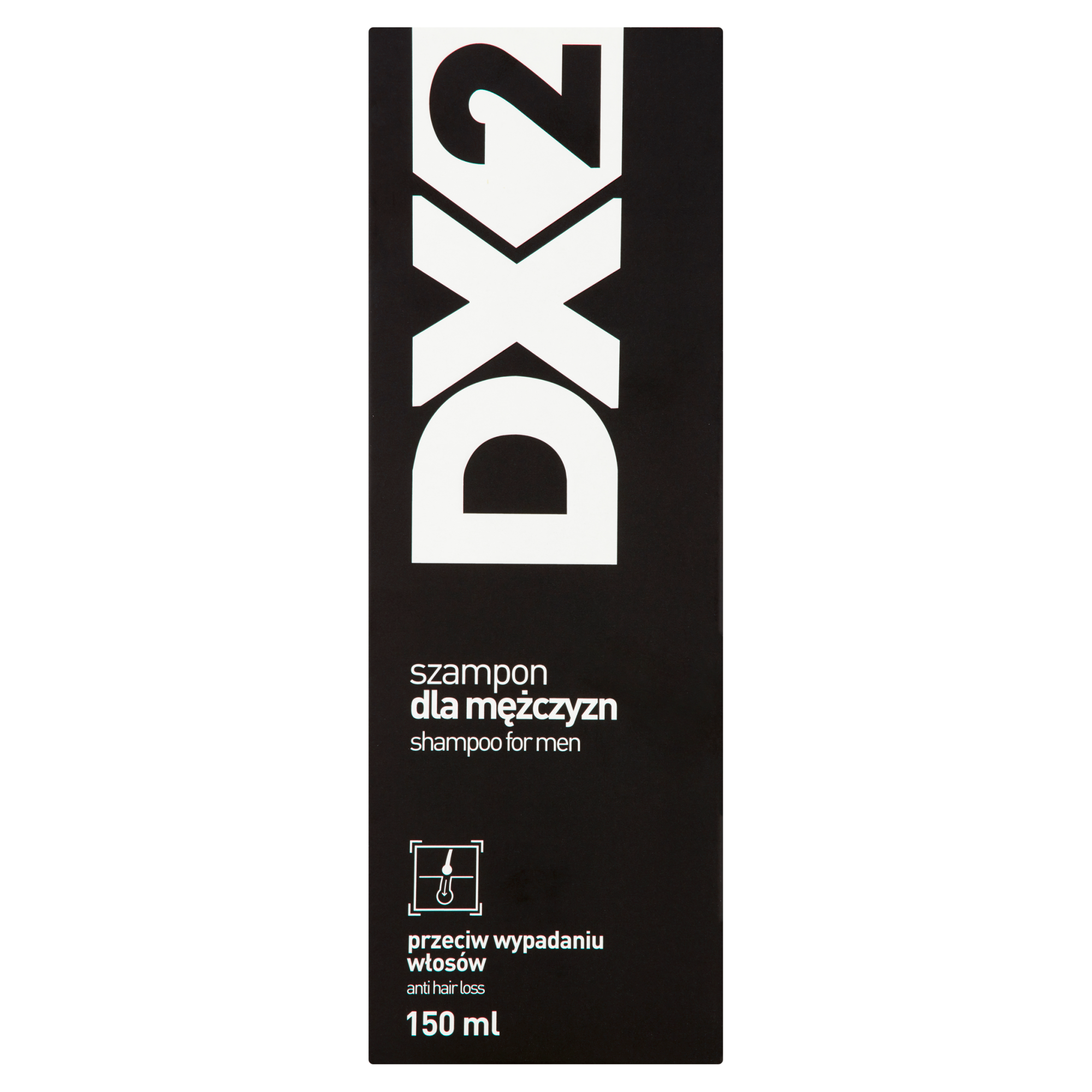 DX2 Szampon do włosów ze skłonnością do wypadania dla mężczyzn, 150 ml zdjęcie