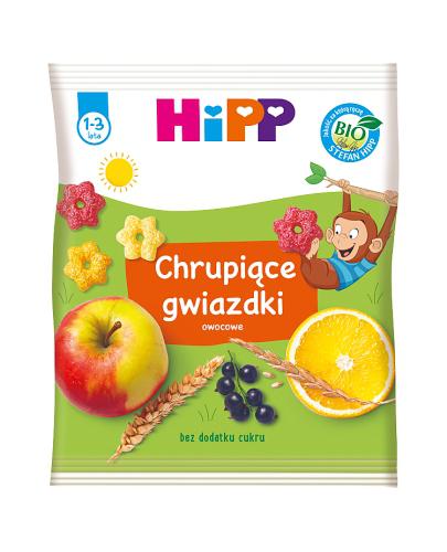 Hipp Bio Chrupiące gwiazdki owocowe 1-3 lata - 30 g - cena, opinie, wskazania zdjęcie