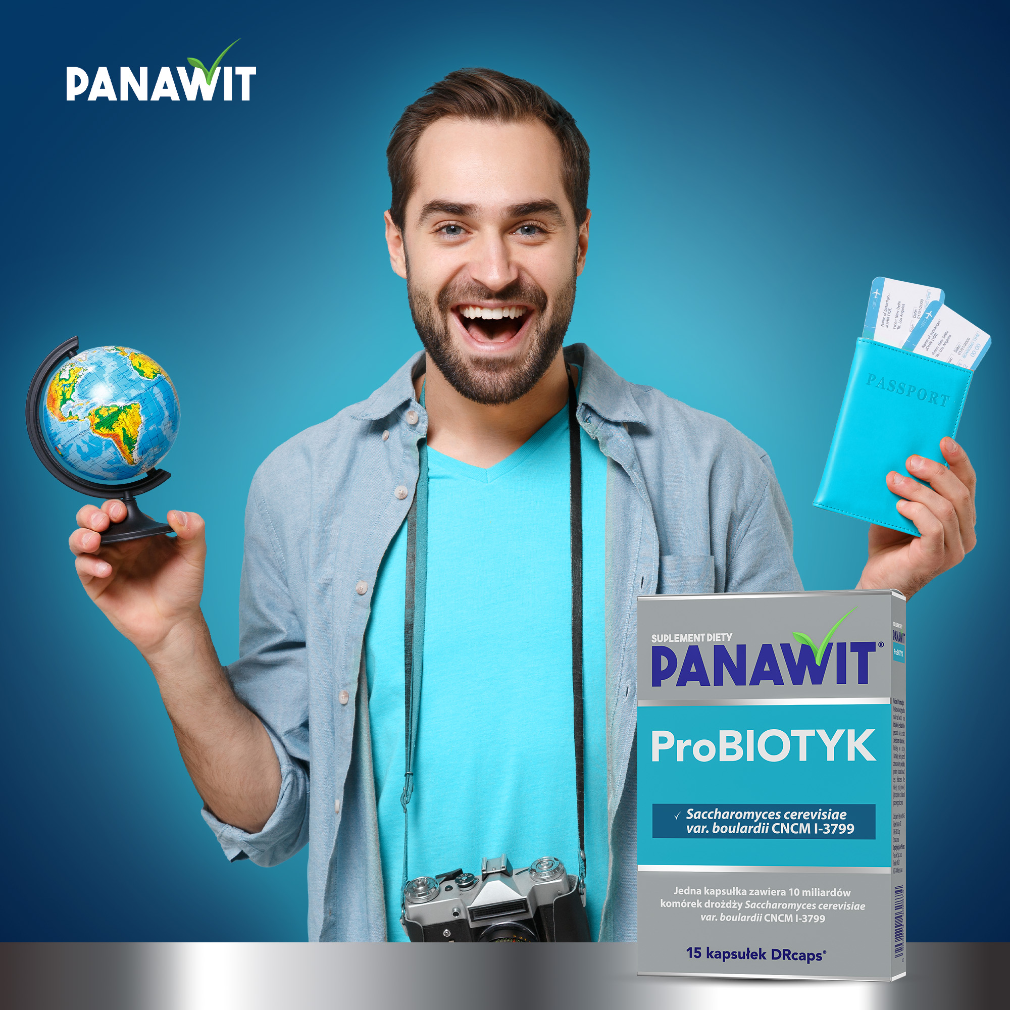 Panawit Probiotyk, kapsułki, 15 sztuk