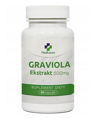 MedFuture Graviola ekstrakt 500 mg, 60 kaps. cena, opinie, dawkowanie zdjęcie