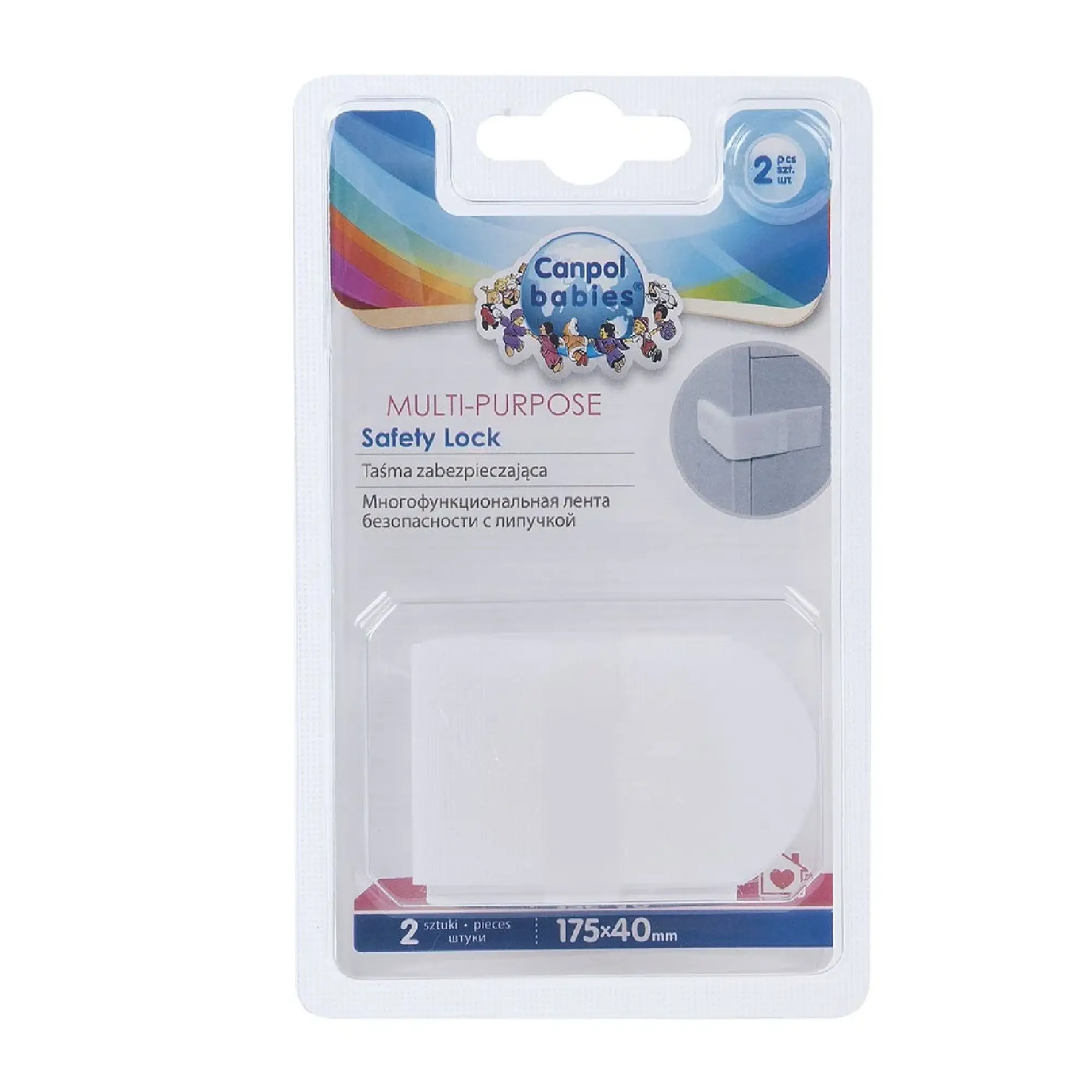 Canpol taśma zabezpieczająca z rzepem [10/822], 2 sztuki zdjęcie