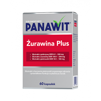 Panawit Żurawina Plus 60 kapsułek