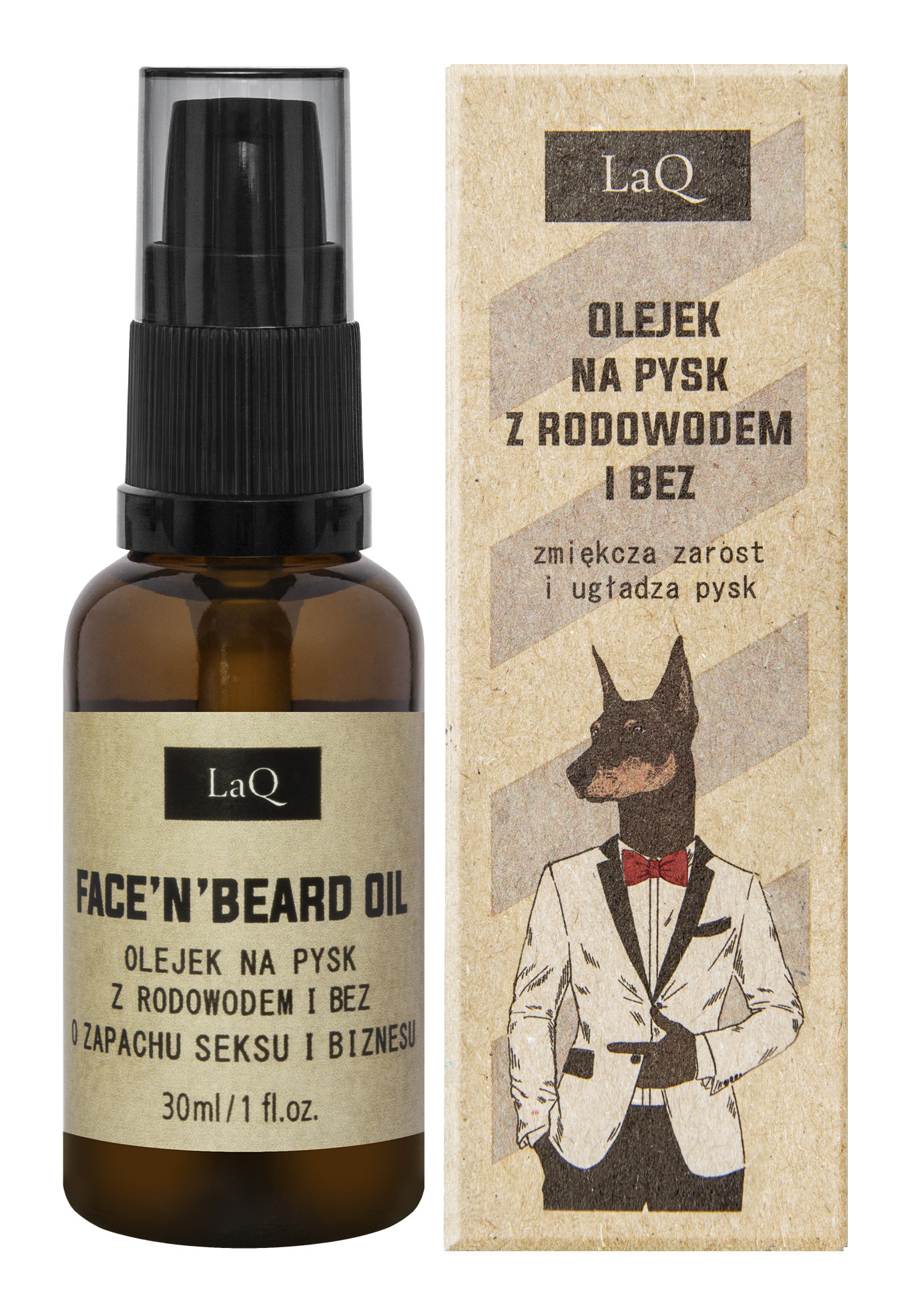 LaQ Doberman Olejek po goleniu i do brody, 30 ml zdjęcie