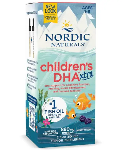 Nordic Naturals Children's DHA Xtra krople 60 ml zdjęcie