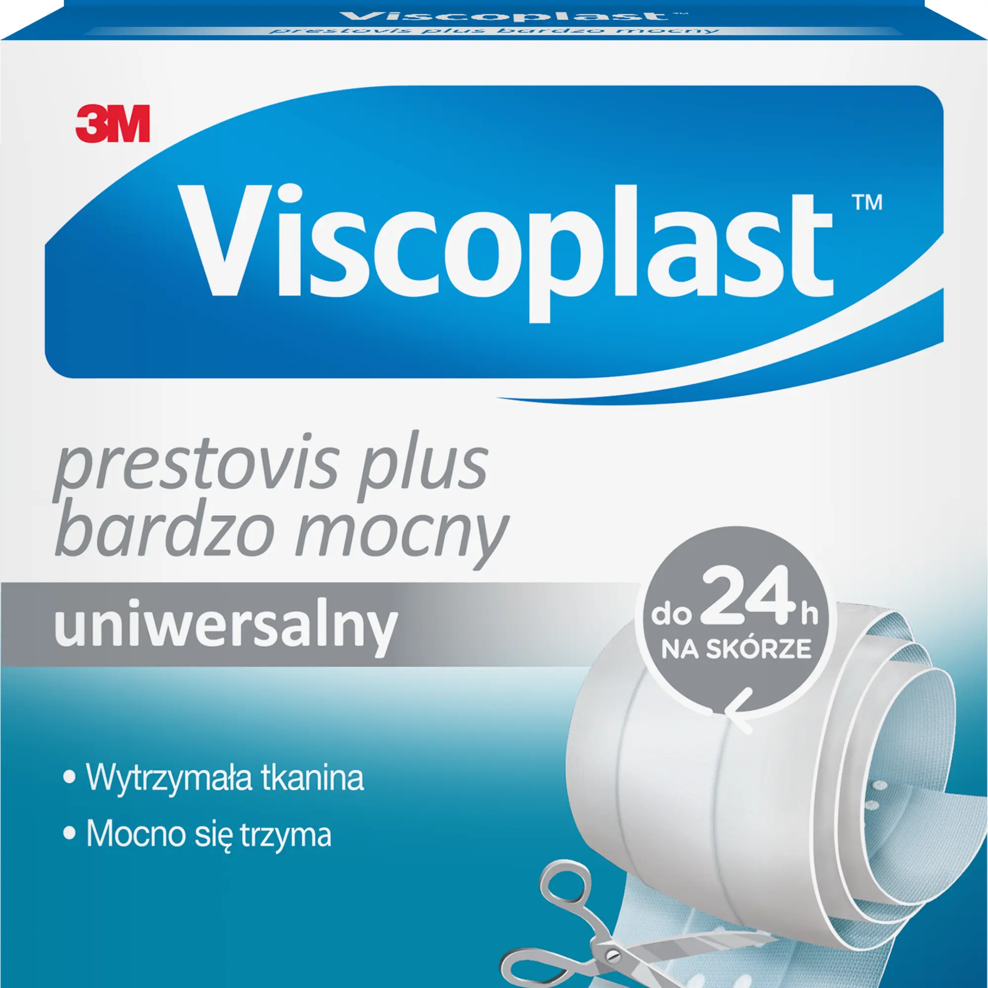 Viscoplast Prestovis Plus bardzo mocny plaster do cięcia 1 m x 8 cm 1 sztuka zdjęcie