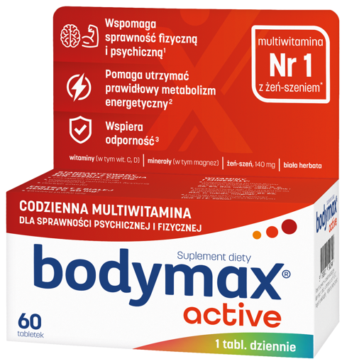 Bodymax Active, 60 tabletek zdjęcie