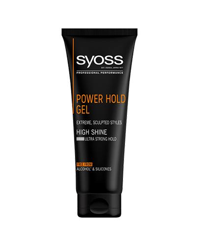 Syoss Men Professional Performance Power Hold Gel Żel do włosów Mega strong- 250 ml  - cena, opinie, właściwości zdjęcie
