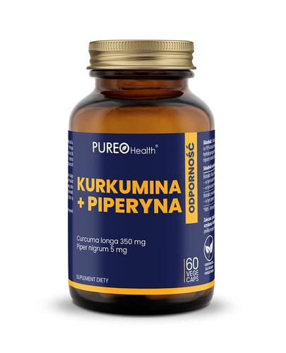 PUREO Health Kurkumina + Piperyna, 60 kapsułek zdjęcie