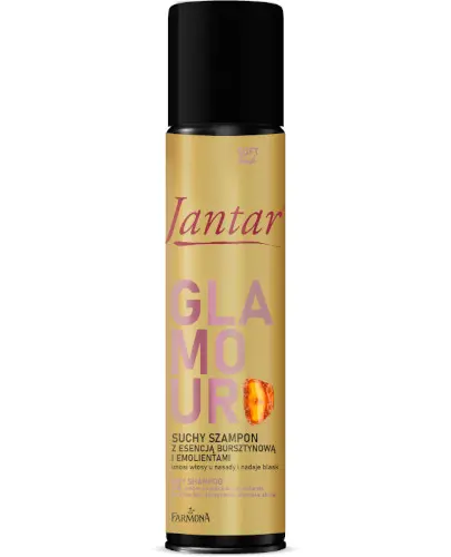 Jantar Suchy szampon Glamour z esencją bursztynową i emolientami 180 ml zdjęcie