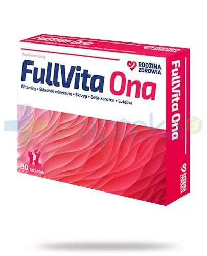Rodzina Zdrowia FullVita Ona 30 tabletek zdjęcie